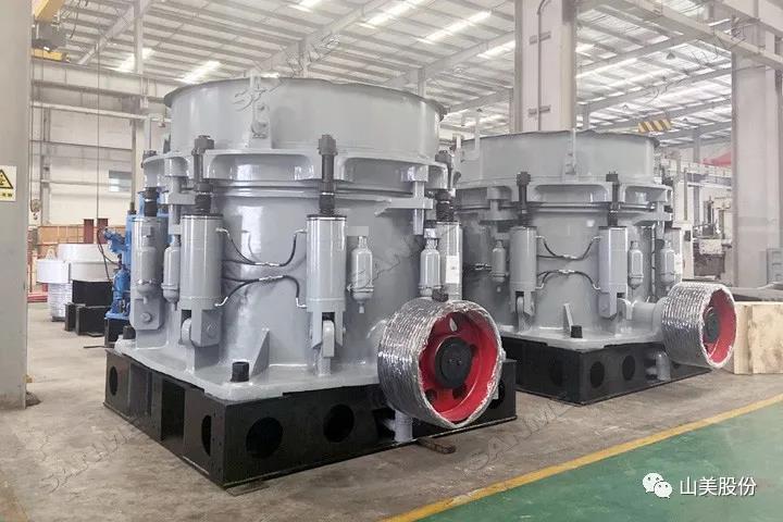 发货|上海德赢VWIN股份高性能液压圆锥破碎机助力辽宁年产200万吨花岗岩砂石骨料项目