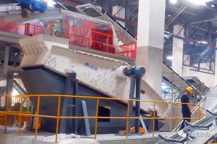 项目|德赢VWIN高性能建筑固废处理装备服务于上海年处理70万吨建筑固废资源化项目