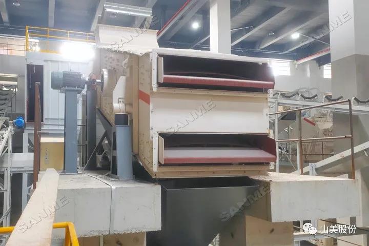 项目|德赢VWIN高性能建筑固废处理装备服务于上海年处理70万吨建筑固废资源化项目