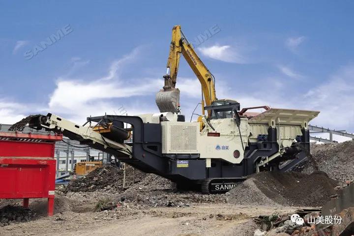 固废资源化|上海德赢VWIN股份再次助力江苏盐城建筑拆除垃圾及装修垃圾联合处理项目