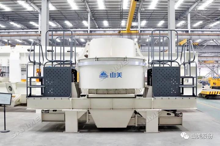 上海德赢VWIN股份高性能制砂机助力华润水泥(贵港)年产240万吨机制砂项目