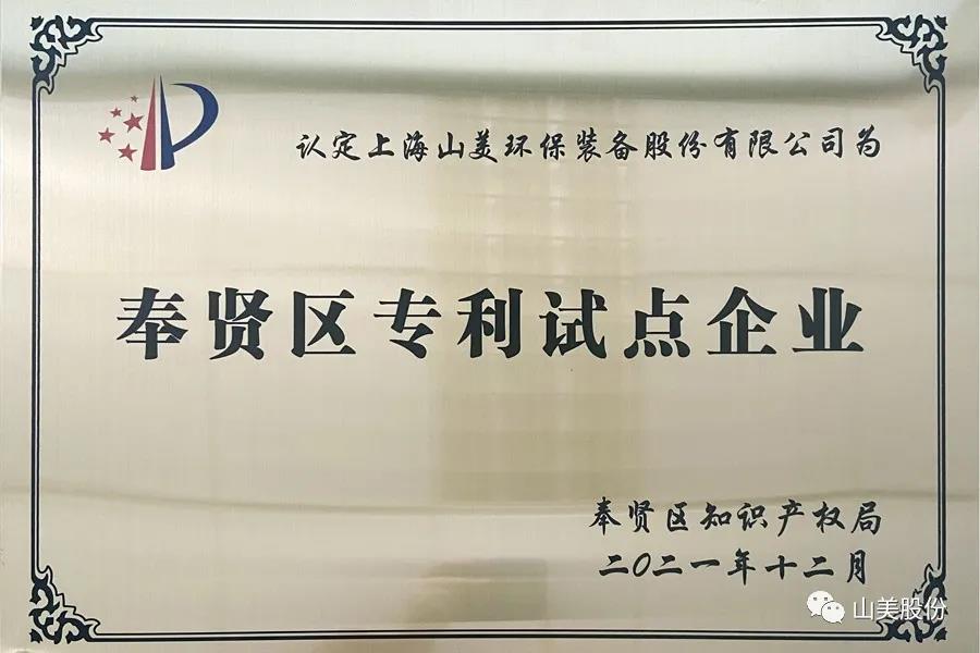 荣誉接踵而至,上海德赢VWIN股份再获表彰:获评为上海市奉贤区试点企业