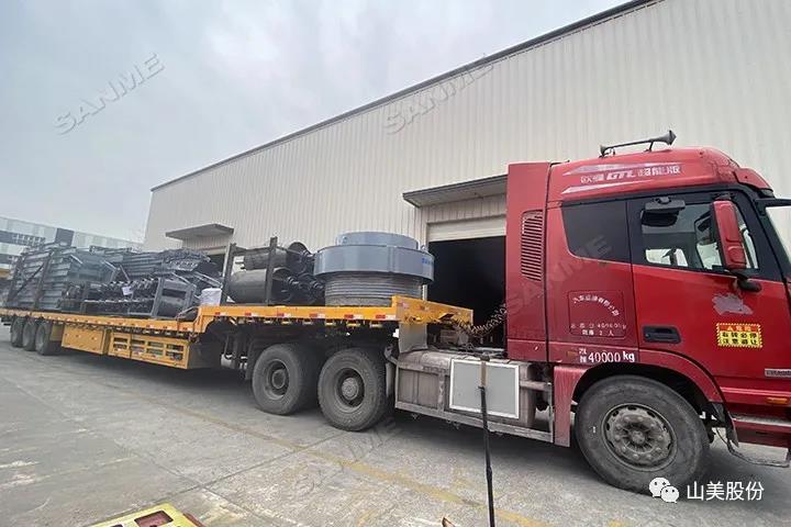 临近春节发货忙|上海德赢VWIN股份大批高性能装备奔赴用户现场