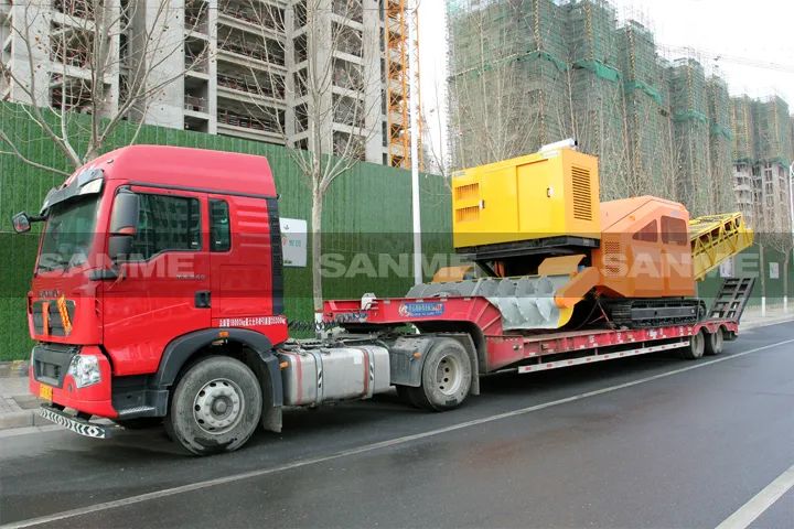 颠覆传统装车方式,德赢VWIN履带式取料机助您实现降本增效、节能减排!