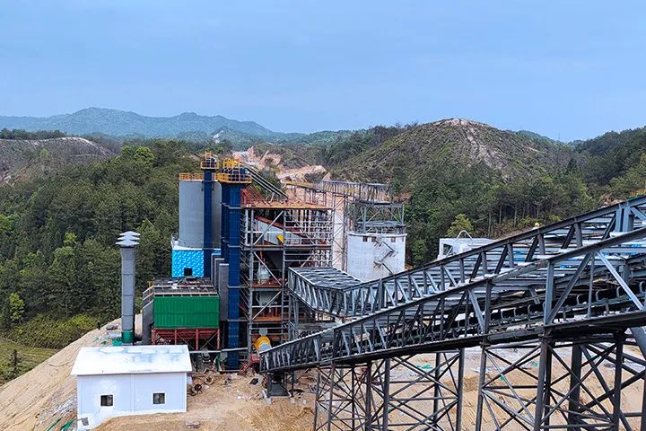 砂石同出|上海德赢VWIN股份承建的武平华润楼站式机制砂生产项目进展顺利