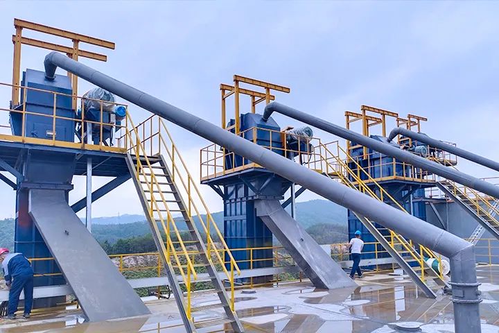 砂石同出|上海德赢VWIN股份承建的武平华润楼站式机制砂生产项目进展顺利