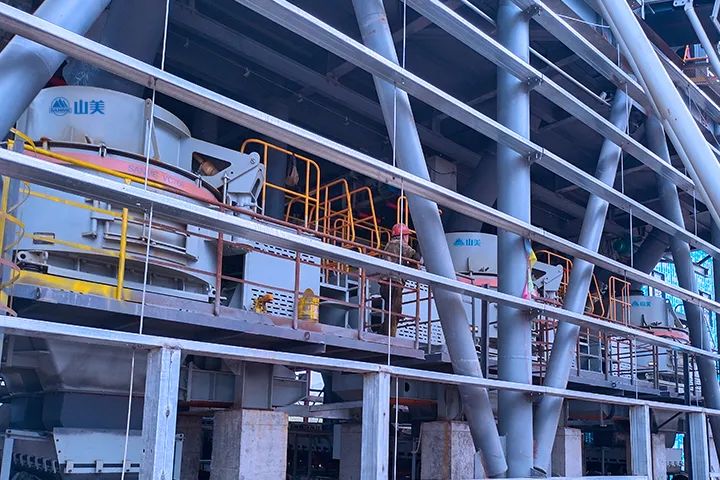 砂石同出|上海德赢VWIN股份承建的武平华润楼站式机制砂生产项目进展顺利