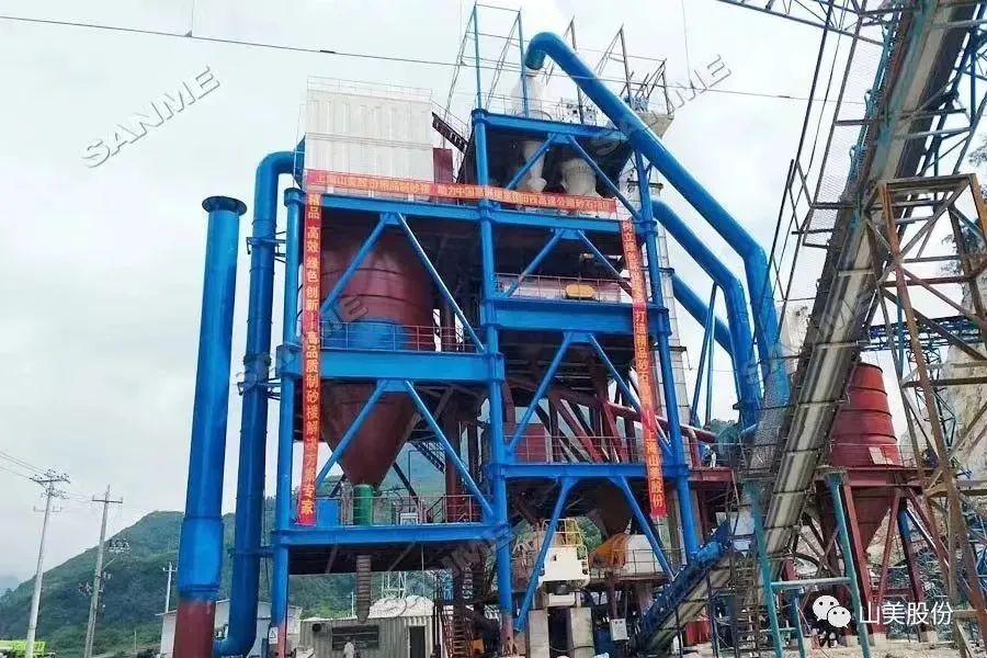 砂石同出|上海德赢VWIN股份承建的武平华润楼站式机制砂生产项目进展顺利