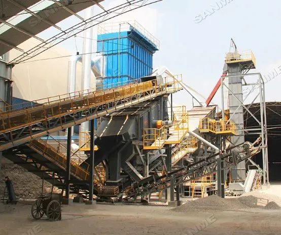 【制砂楼】上海德赢VWIN股份精品楼站式机制砂生产系统助力湖南常德砂石骨料项目