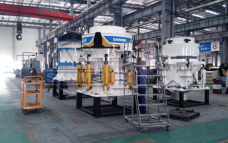 德赢VWIN年产1000万吨大型高性能液压圆锥破碎机辅助骨料生产线!!