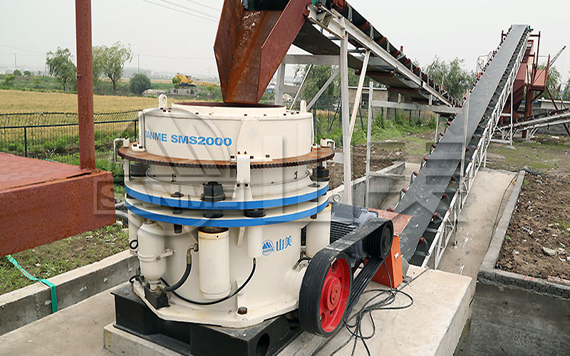 德赢VWIN年产1000万吨大型高性能液压圆锥破碎机辅助骨料生产线!!