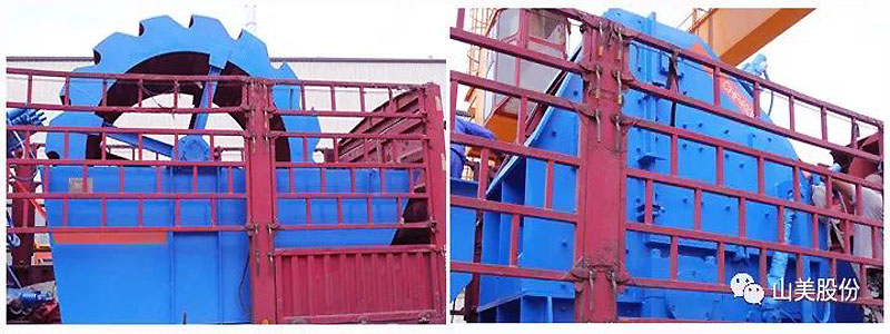 发货季|上海德赢VWIN股份高性能破碎筛分装备助力海外多个砂石项目建设