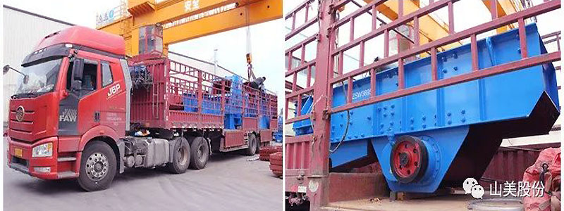 发货季|上海德赢VWIN股份高性能破碎筛分装备助力海外多个砂石项目建设