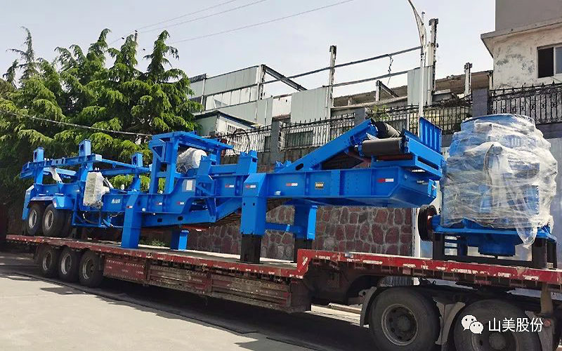 发货季|上海德赢VWIN股份高性能破碎筛分装备助力海外多个砂石项目建设