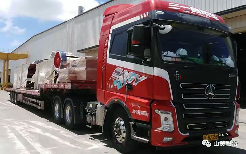 发货季|上海德赢VWIN股份高性能破碎筛分装备助力海外多个砂石项目建设