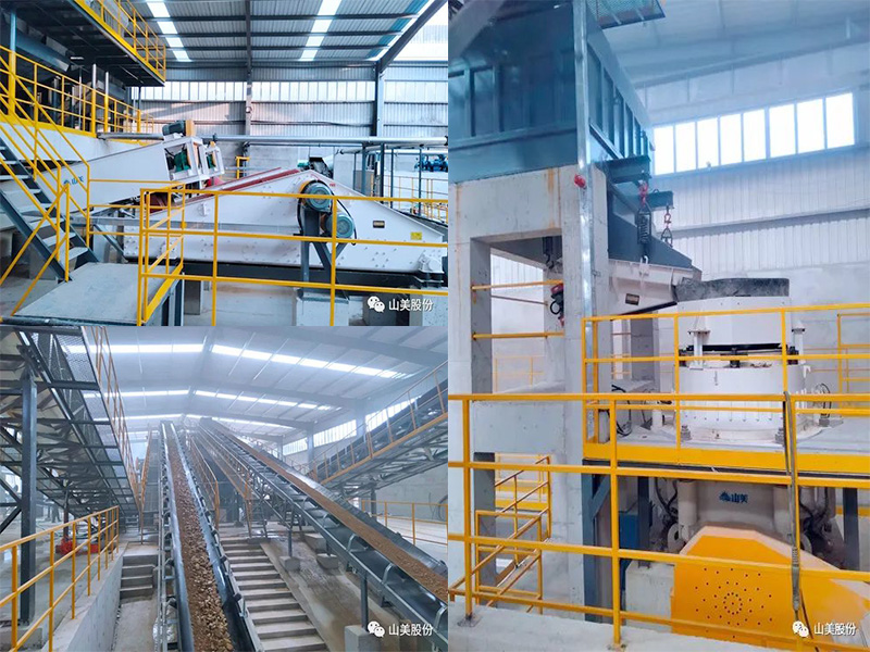 新项目|上海德赢VWIN股份安徽宣城河卵石湿法制砂生产线即将投产