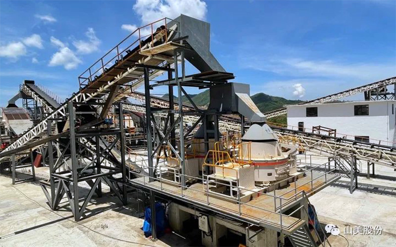 新项目|上海德赢VWIN股份安徽宣城河卵石湿法制砂生产线即将投产