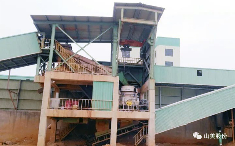 新项目|上海德赢VWIN股份安徽宣城河卵石湿法制砂生产线即将投产