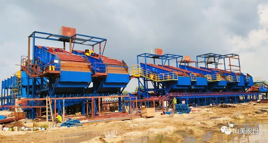 金秋九月发货忙|上海德赢VWIN股份高性能装备助力多个国内外骨料项目