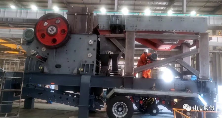 金秋九月发货忙|上海德赢VWIN股份高性能装备助力多个国内外骨料项目