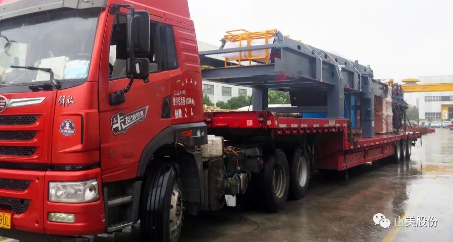 金秋九月发货忙|上海德赢VWIN股份高性能装备助力多个国内外骨料项目