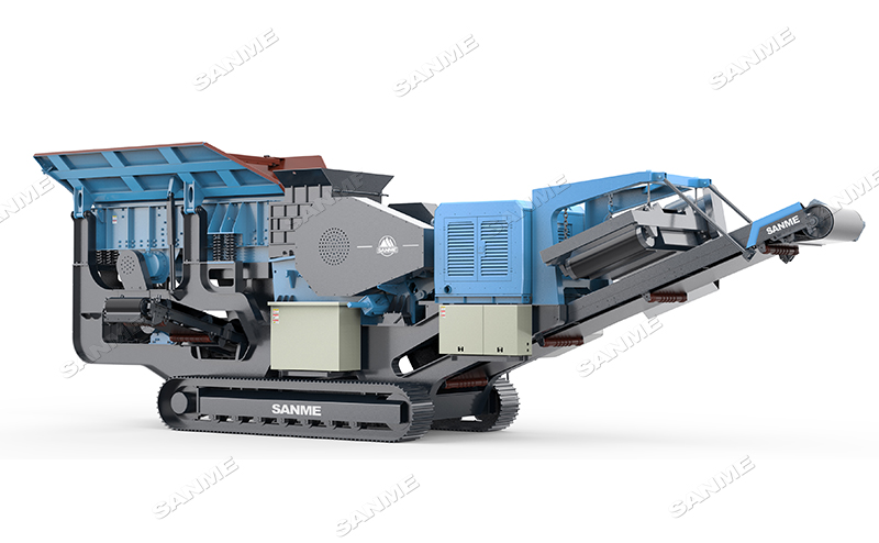 E-MP欧星系列履带移动颚式破碎站 E-MP欧星系列履带移动颚式破碎站