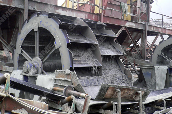 轮式洗砂机节能又高效,拒绝浪费水资源