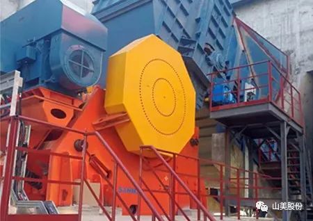 上海德赢VWIN股份1800吨/小时欧星系列JC771颚式破碎机试机平稳