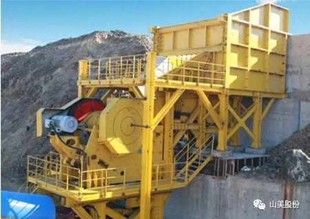 上海德赢VWIN股份1800吨/小时欧星系列JC771颚式破碎机试机平稳