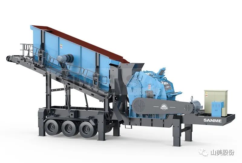 上海德赢VWIN股份轮胎移动式破碎筛分装备助力东非骨料项目