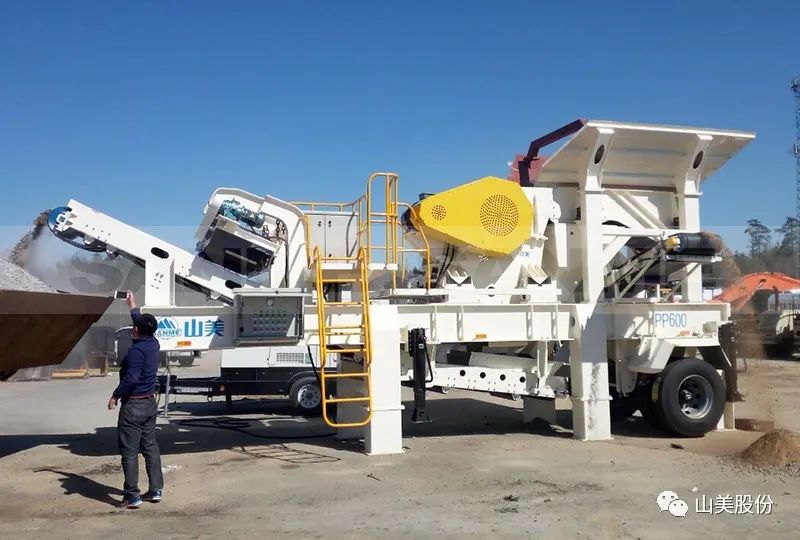 上海德赢VWIN股份轮胎移动式破碎筛分装备助力东非骨料项目