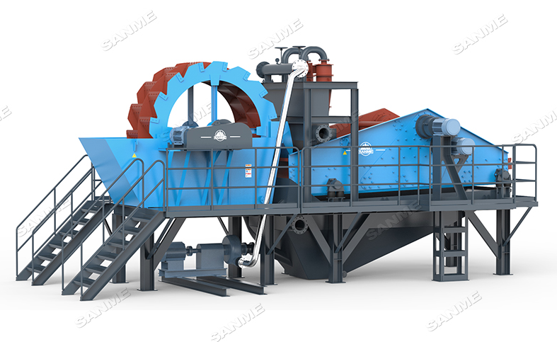 制砂机和洗砂机的区别,大型洗砂机多少钱一台