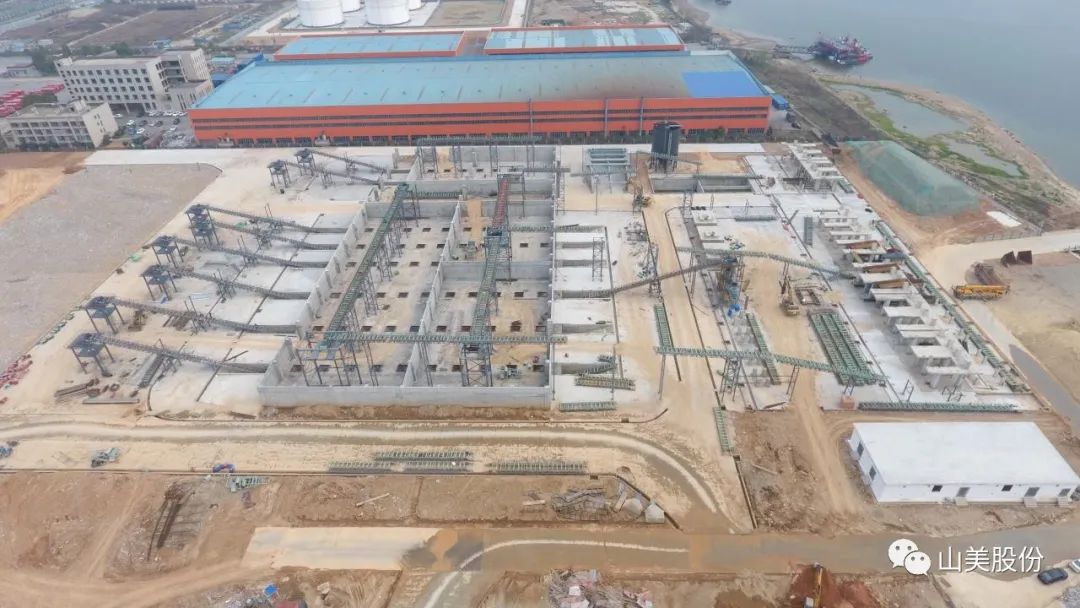 项目|湖南长沙金霞绿色环保建材产业园机制砂生产项目建设进展顺利