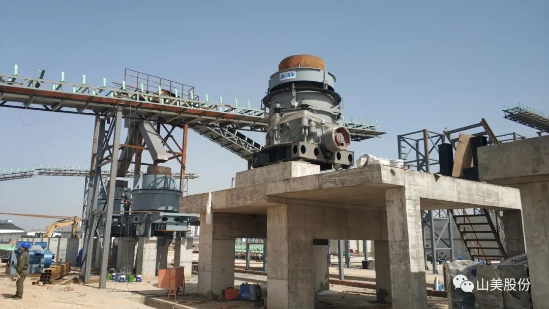 项目|湖南长沙金霞绿色环保建材产业园机制砂生产项目建设进展顺利