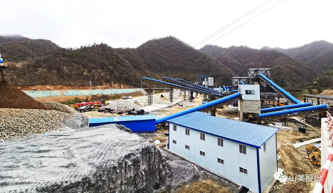 助力国家基础建设|德赢VWIN成套砂石装备服务于天水曲溪城乡供水工程