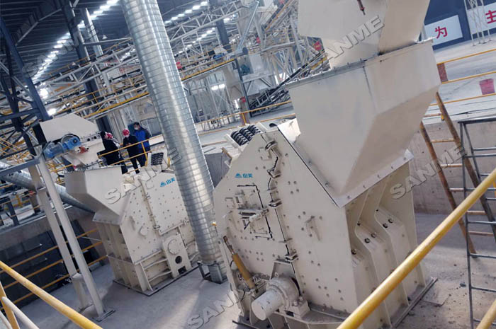 江苏徐州鹅卵石制砂+建筑固废循环再利用生产线 江苏徐州鹅卵石制砂+建筑固废循环再利用生产线