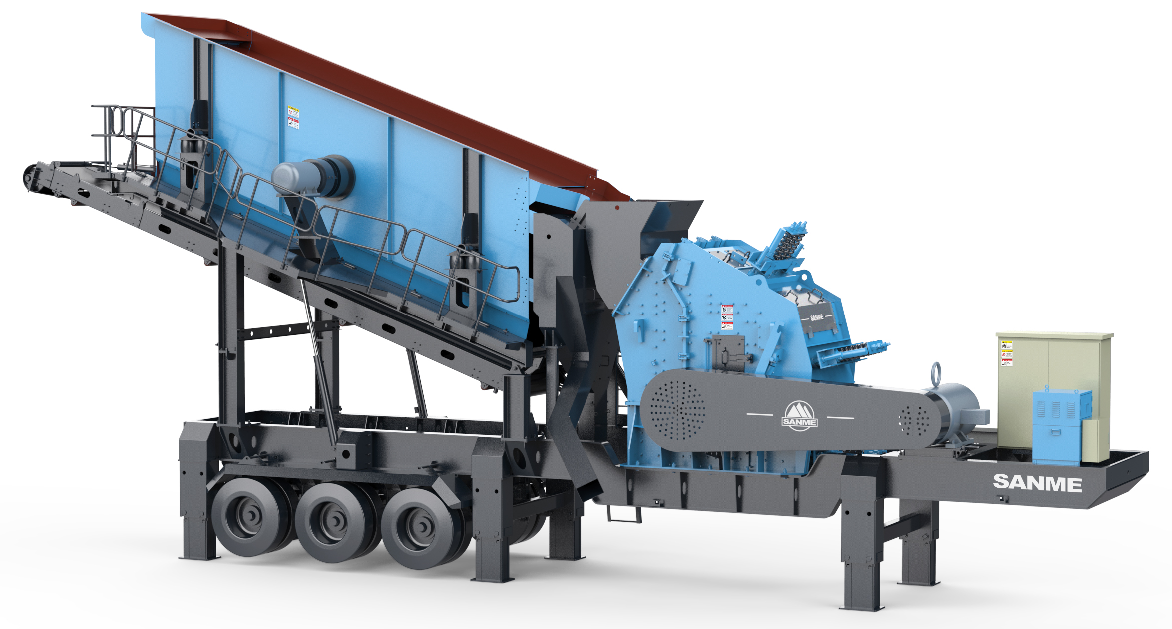 轮胎式移动破碎站和履带式移动破碎站的差别在哪里?