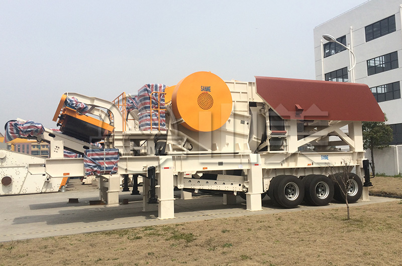 为什么说颚式移动破碎机,破碎大理石,碎料效果更好