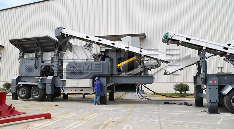 破碎鹅卵石为什么选择用移动破碎机?