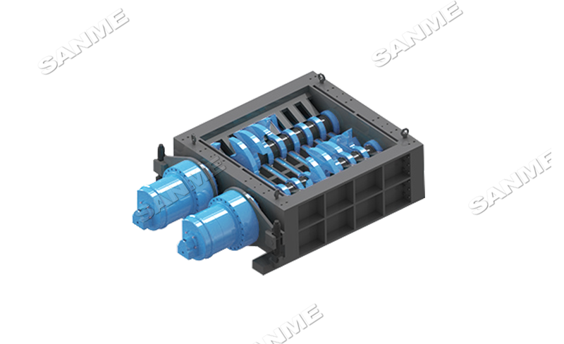 双轴撕碎机 双轴撕碎机