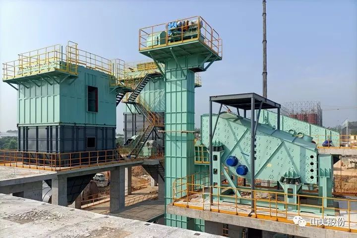 制砂楼再添新业绩|海螺水泥安徽合肥年产60万吨楼站式机制砂生产项目进展顺利