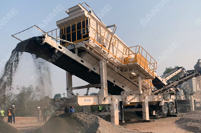 上海德赢VWIN移动破碎站——砂石行业投资利器