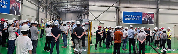 上海德赢VWIN股份助力“装修垃圾资源化项目调研交流活动”取得圆满成功