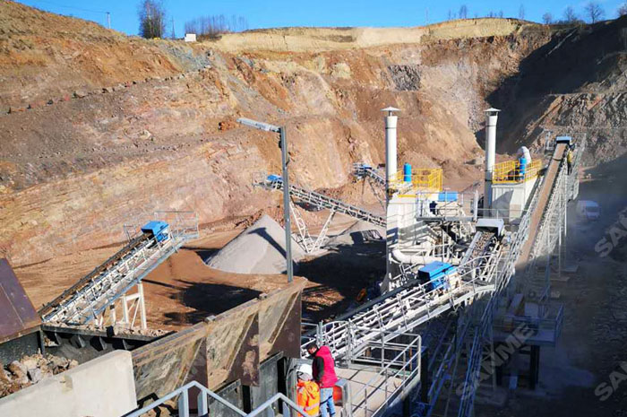 砂石骨料生产线 砂石骨料生产线