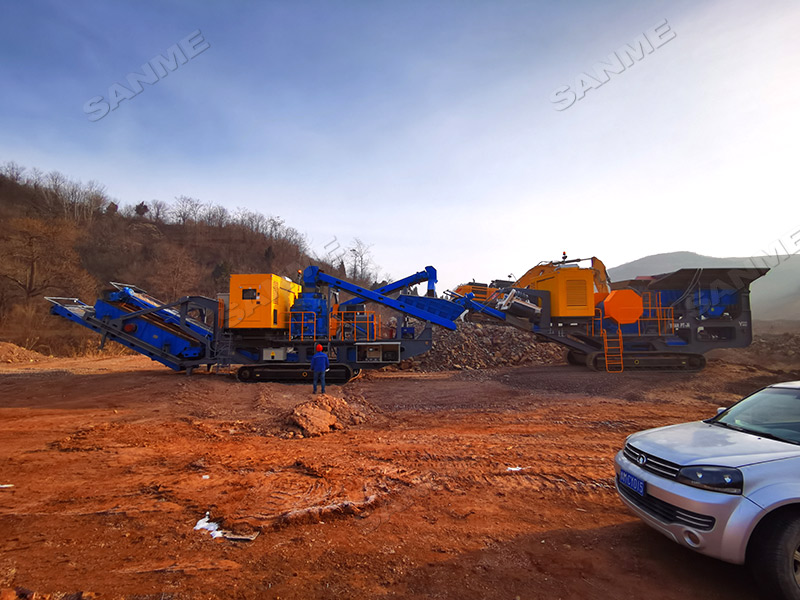 移动破碎站 移动破碎站