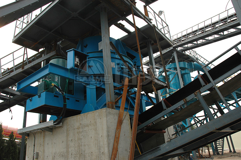 鹅卵石制砂用什么机器好呢?