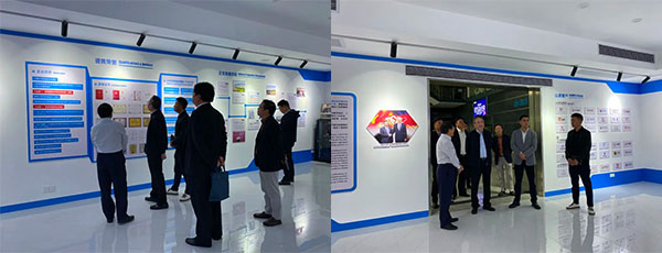 奉贤区人大常委会党组书记、主任张培荣一行莅临上海德赢VWIN股份开展“优环境、稳经济”大走访大调研