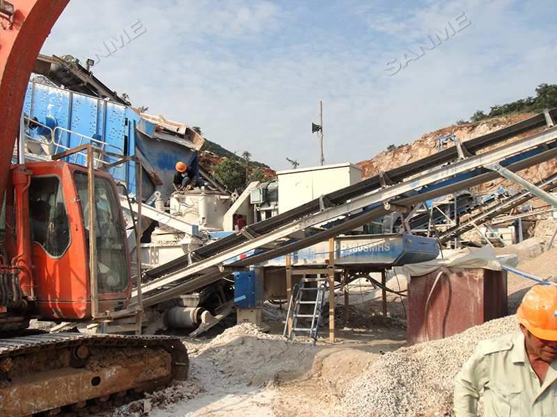 碎石生产线应该选择固定式还是移动式?