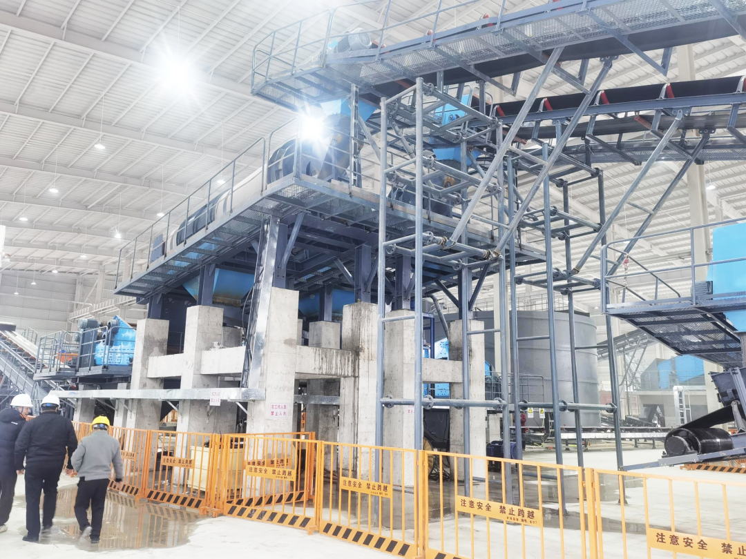 正式投产!上海德赢VWIN股份助力打造矿山废渣固废综合处理精品工程