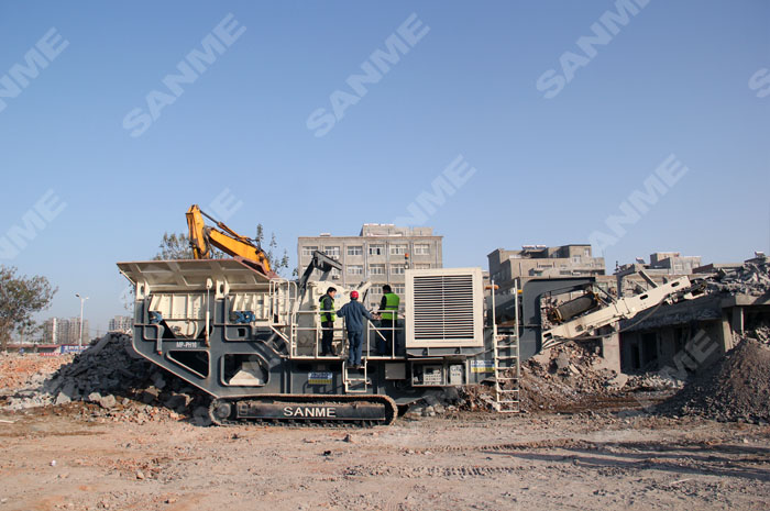 移动制砂机 移动制砂机